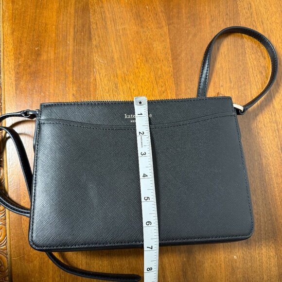 Kate Spade Margaux Convertible Crossbody Purse Black - Picture 7 of 10